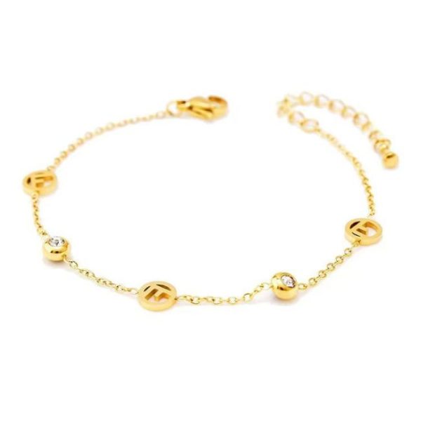 Anklets | Sarita Penny Plated Chain Anklet – Womens Anklets Anklets