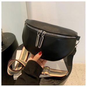 Belt Bags | Monochrome Stripe Belt Bag – Womens Belt Bags Belt Bags