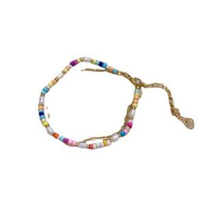 Bracelets | Malie Beaded Double Row Layered Bracelet – Womens Bracelets Bracelets