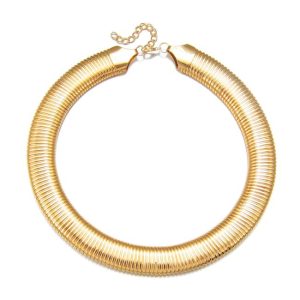 Bracelets | Nova Chunky Ribbed Tone Bangle – Womens Bracelets Bracelets