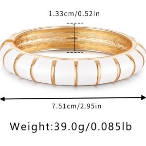 Bracelets | Shauna Twist Line Detail Hinge Bangle – Womens Bracelets Bracelets