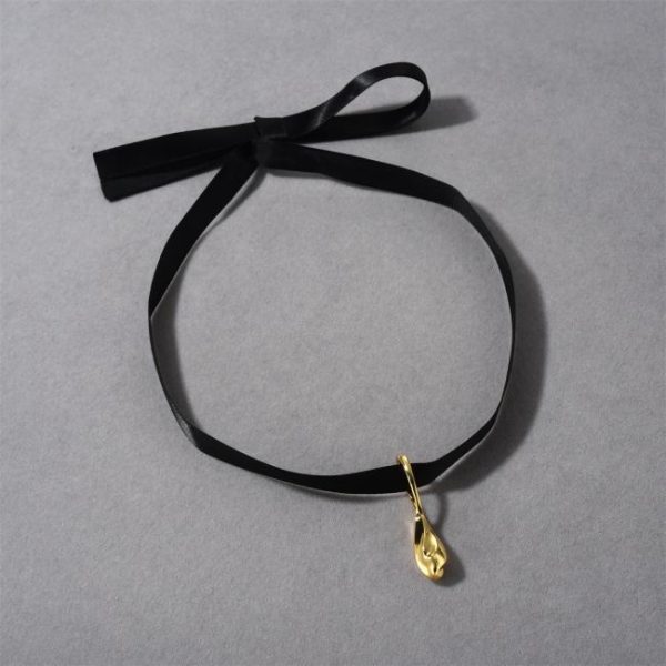 Bracelets | Vermeil Lioness Pebble Heart Charm Velvet Cord Friendship Bracelet – Womens Bracelets Bracelets