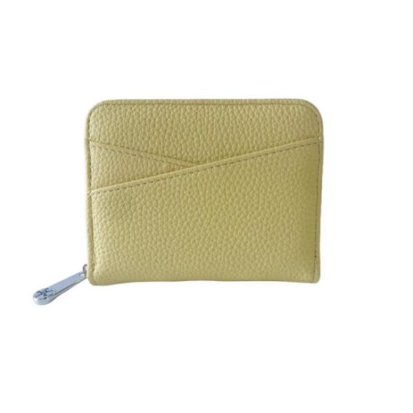 Card Holders | Lola Cream Zip Around Purse – Womens Card Holders Card Holders