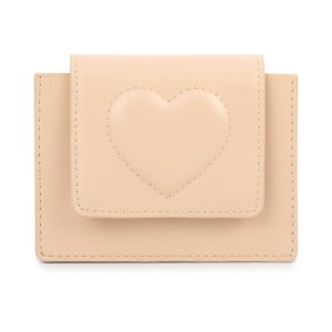 Card Holders | Metallic Heart Card Holder – Womens Card Holders Card Holders