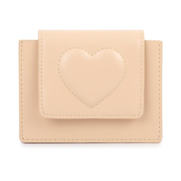 Card Holders | Metallic Heart Card Holder – Womens Card Holders Card Holders