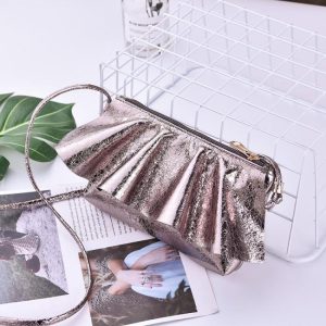 Clutch Bags | Pleated Croissant Clutch Bag – Womens Clutch Bags Clutch Bags