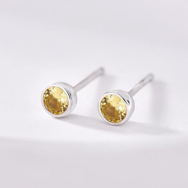 Earrings | Abigail Silver Stud Earrings – Womens Earrings Earrings