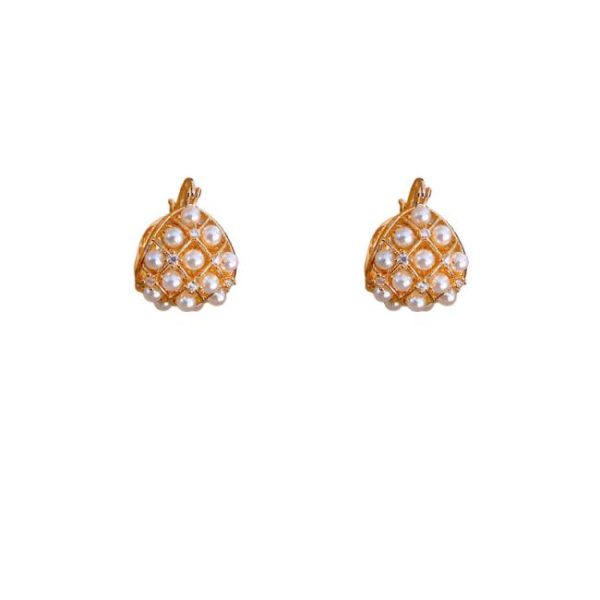 Earrings | Eira Oval Faux Pearl Hook Drop Earrings – Womens Earrings Earrings