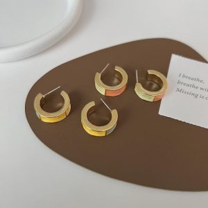 Earrings | Elm Round Plated Hoop Earrings – Womens Earrings Earrings