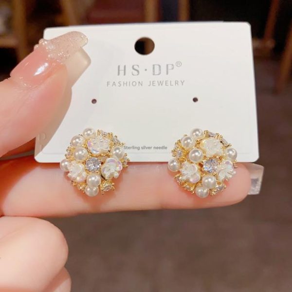 Earrings | Eugenie Cluster Stud Earrings – Womens Earrings Earrings