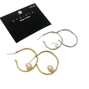 Earrings | Maya Stone Charm Plated Drop Earrings – Womens Earrings Earrings