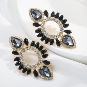 Earrings | Mirri Sunburst Circular Drop Stud Earrings – Womens Earrings Earrings