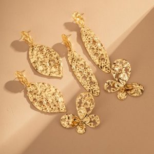 Earrings | Vennila Leaf Drop Earrings – Womens Earrings Earrings