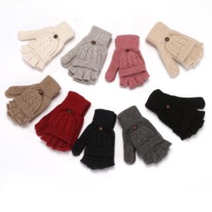 Gloves | Cable Knitted Fingerless Gloves – Womens Gloves Gloves