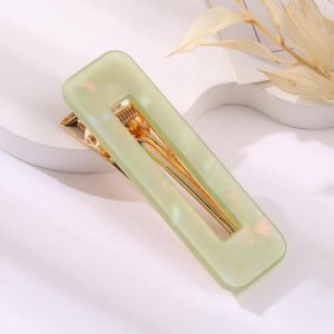 Hair Clips & Slides | Candice Mismatch Resin Hair Slides Set of Two – Womens Hair Clips & Slides Hair Clips & Slides