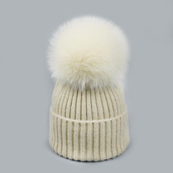 Hats | Knitted Pom Pom Bobble Hat – Womens Hats Hats