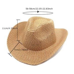 Hats | Metallic Natural Cowboy Hat – Womens Hats Hats