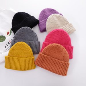 Hats | Ribbed Knitted Beanie Hat – Womens Hats Hats