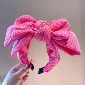 Headbands | Astri Pleated Statement Bow Headband – Womens Headbands Headbands