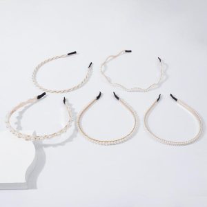 Headbands | Primrose Faux Pearl Thin Headband – Womens Headbands Headbands