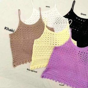 Knitted Vests | Metallic Chunky Knitted Vest Top – Womens Knitted Vests Knitted Vests