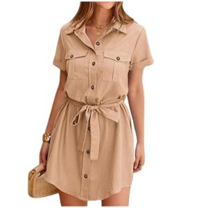 Mini Dresses | Utility Mini Dress – Womens Mini Dresses Mini Dresses