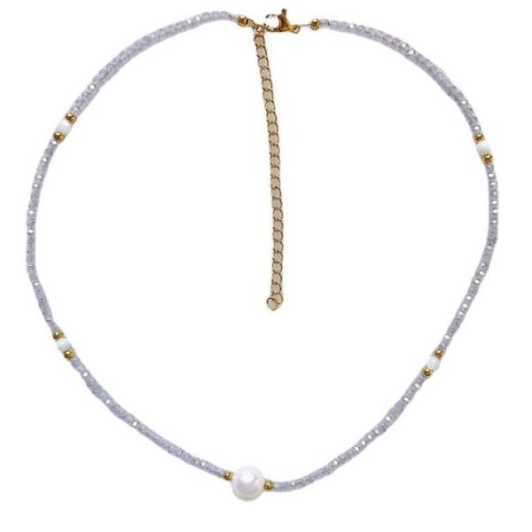 Necklaces | Isabella Freshwater Pearl Purple Beaded Necklace – Womens Necklaces Necklaces