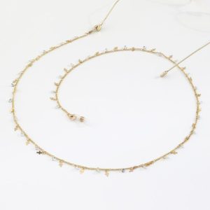 Necklaces | Mae Opal, Quartz & Freshwater Pearl Plated Chain Necklace – Womens Necklaces Necklaces