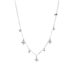 Necklaces | Martha Molten Charm Silver Short Necklace – Womens Necklaces Necklaces