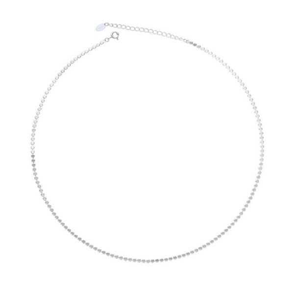 Necklaces | Renata Beaded Silver Chain Necklace – Womens Necklaces Necklaces