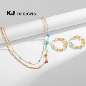 Necklaces | Rio Layered Colourful Beaded Necklace – Womens Necklaces Necklaces