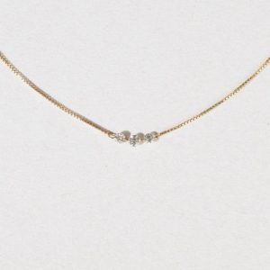 Necklaces | Triple Heart Silver Chain Necklace – Womens Necklaces Necklaces