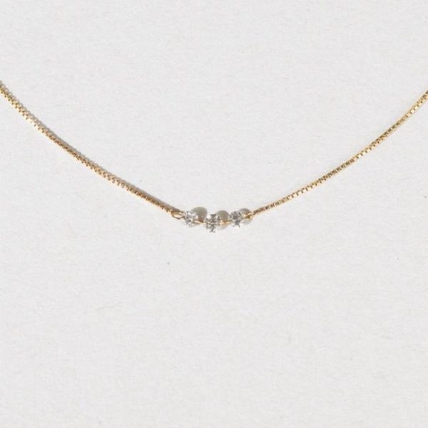 Necklaces | Triple Heart Silver Chain Necklace – Womens Necklaces Necklaces