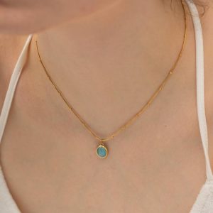 Necklaces | Venus Round Labradorite & Star Motif Pendant Necklace – Womens Necklaces Necklaces