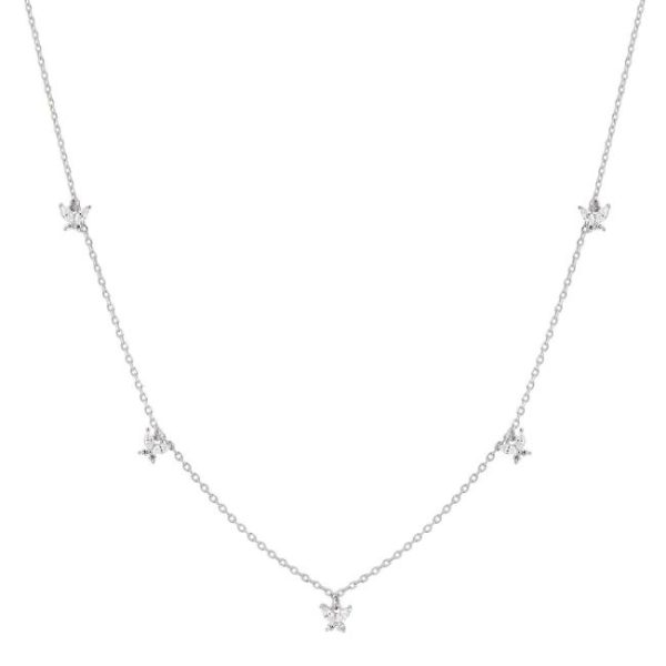 Necklaces | Zeke Star Detail Silver Chain Necklace – Womens Necklaces Necklaces