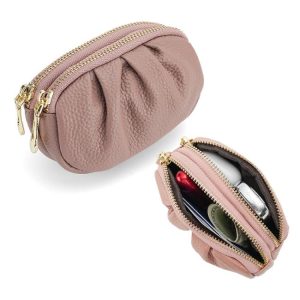 Pouches | Pleated Croissant Zipped Pouch – Womens Pouches Pouches