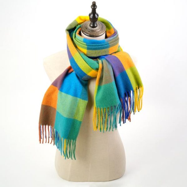 Scarves | & Check Midweight Blanket Scarf – Womens Scarves Scarves