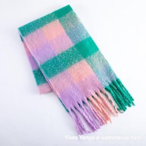 Scarves | Heavyweight Check Scarf – Womens Scarves Scarves