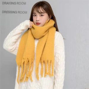 Scarves | Mango Twist Heavyweight Tassel Scarf – Womens Scarves Scarves