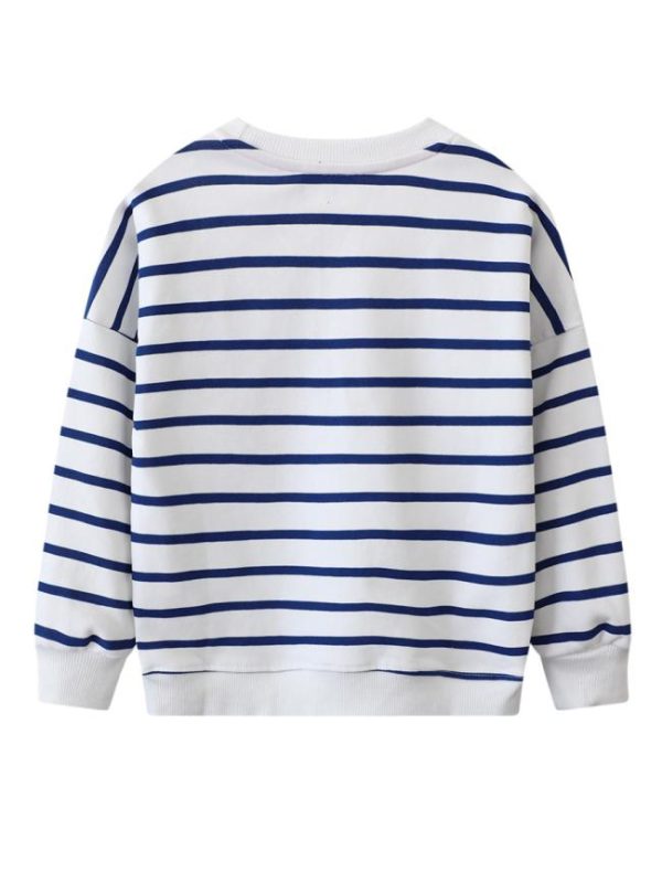 Sweatshirts | Striped Sweatshirt – Womens Long Sleeve Tops Long Sleeve Tops