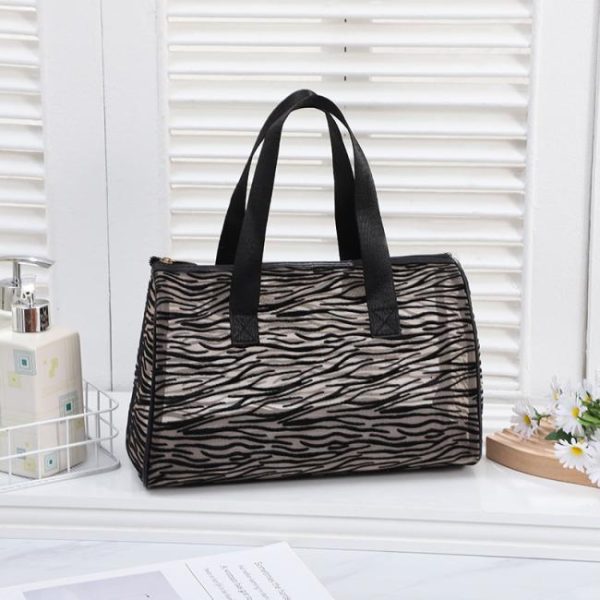 Weekend Bags | Zebra Monochrome Weekend Bag – Womens Weekend Bags Weekend Bags