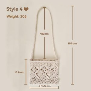 Work Bags | Jaden Cream Macrame Backpack – Womens Backpacks Backpacks