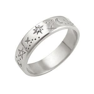 Rings | Sarah Floral Vintage Engraved Silver Ring – Womens Rings Rings