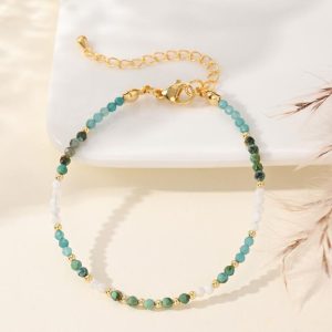 Bracelets | Melody Pearl & Aventurine Beaded Bracelet – Womens Bracelets Bracelets