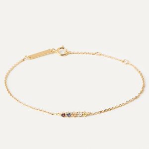 Bracelets | Meribella Mixed Shape Plated Chain Bracelet – Womens Bracelets Bracelets